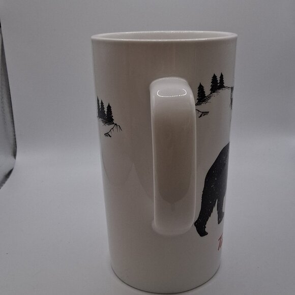 Tim Hortons 2018 Mug Black Bear Ceramic 20 oz Coffee Tea - Picture 3 of 4
